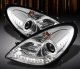 Mercedes Benz SLK 2005-2011 Clear Halo Projector Headlights