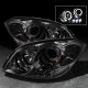 Pontiac Pursuit 2005-2006 Smoked Halo Projector Headlights with LED