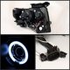 Ford F150 2009-2014 Black CCFL Halo Projector Headlights with LED