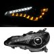 Subaru BRZ 2013-2016 Black Projector Headlights LED DRL
