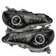 2013-2016 Scion FRS Black Projector Headlights LED DRL