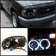 Ford Explorer 1995-2001 Smoked Dual Halo Projector Headlights