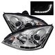 Ford Focus 2000-2004 Clear Projector Headlights with LED Daytime Running Lights