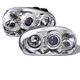 VW Golf 1999-2005 Clear Dual Halo Projector Headlights