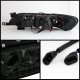 Toyota Corolla 1993-1997 Smoked Halo Projector Headlights with LED