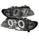BMW E46 Sedan 3 Series 2002-2005 Smoked CCFL Halo Projector Headlights