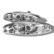 Mitsubishi Eclipse 1997-1999 Clear Halo Projector Headlights