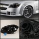 Chevy Cobalt 2005-2010 Smoked Halo Projector Headlights with LED