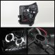 Ford F450 Super Duty 2011-2014 Smoked Halo Projector Headlights with LED DRL