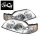 Ford Mustang 1999-2004 Clear Halo Projector Headlights with LED