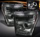 Ford F250 Super Duty 2011-2016 Smoked Halo Projector Headlights with LED DRL