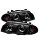 BMW 3 Series Sedan 1999-2001 Black Halo Projector Headlights