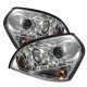 Hyundai Tucson 2005-2009 Clear Projector Headlights with LED Daytime Running Lights