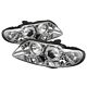 Pontiac GTO 2004-2006 Clear Dual Halo Projector Headlights with Integrated LED