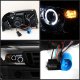 Ford Ranger 2001-2011 Smoked Dual Halo Projector Headlights