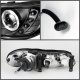 Chevy Malibu 1997-2003 Black Halo Projector Headlights