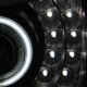 Chevy Silverado 2500HD 2003-2006 Black Projector Headlights CCFL Halo LED