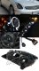 Infiniti G35 Coupe 2003-2007 Smoked Halo Projector Headlights with LED