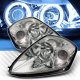 Mitsubishi Eclipse 2000-2005 Clear Halo Projector Headlights