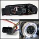 Chevy Impala 2000-2005 Clear Dual Halo Projector Headlights with Integrated LED