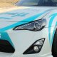 2013-2016 Scion FRS Black Projector Headlights LED DRL