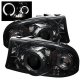 Dodge Durango 1998-2003 Smoked Projector Headlights