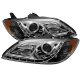Mazda 3 Sedan 2004-2009 Clear Projector Headlights with LED Daytime Running Lights