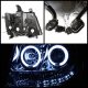 Chevy Suburban 2007-2014 Clear CCFL Halo Projector Headlights with LED