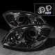 Pontiac G5 2007-2009 Smoked Halo Projector Headlights with LED