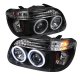Ford Explorer 1995-2001 Black CCFL Halo Projector Headlights