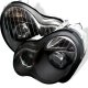 Mercedes Benz C Class 2001-2005 Black Projector Headlights