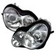 Mercedes Benz C Class 2001-2005 Clear Projector Headlights