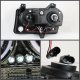 Chrysler 300 2009-2010 Clear Halo Projector Headlights with LED