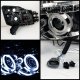 Nissan Titan 2004-2007 Clear CCFL Halo Projector Headlights with LED