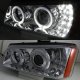 Chevy Silverado 2003-2006 Chrome Projector Headlights Halo LED