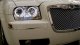 Chrysler 300 2009-2010 Clear Halo Projector Headlights with LED