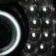Chevy Silverado 3500 2003-2006 Black Projector Headlights CCFL Halo LED
