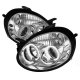 Dodge Neon 2003-2005 Clear CCFL Halo Projector Headlights with LED