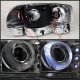 GMC Yukon 2000-2006 Smoked Halo Projector Headlights and Bumper Lights