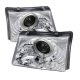 Ford Ranger 1998-2000 Clear Halo Projector Headlights