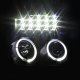 Ford F250 Super Duty 2008-2010 Black Projector Headlights Halo LED