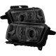 Chevy Camaro 2010-2012 Smoked Halo Projector Headlights