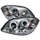 Chevy Cobalt 2005-2010 Clear CCFL Halo Projector Headlights with LED