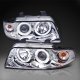 Audi A4 1996-1999 Clear Halo Projector Headlights