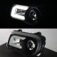 Chrysler 300C 2005-2010 Black Projector Headlights LED DRL