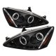 Honda Accord 2003-2007 Black CCFL Halo Projector Headlights with LED DRL