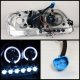 Ford F150 1997-2003 Clear Halo Projector Headlights with LED