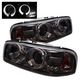 GMC Yukon 2000-2006 Smoked Dual Halo Projector Headlights with LED