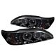 Ford Mustang 1994-1998 Smoked Dual Halo Projector Headlights with Integrated LED