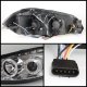 Chevy Monte Carlo 2006-2007 Clear CCFL Halo Projector Headlights
